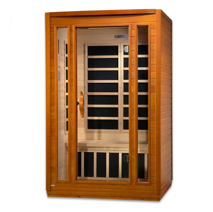 Golden Designs Dynamic "San Marino Elite" 2-Person Ultra Low EMF FAR Infrared Sauna | DYN-6206-01 Elite