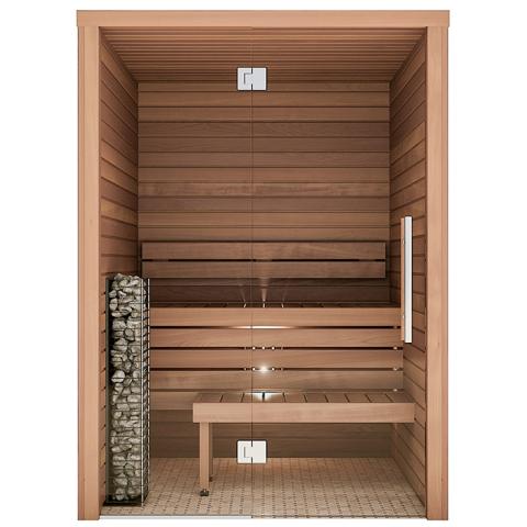 Auroom Cala Traditional Sauna - Glass