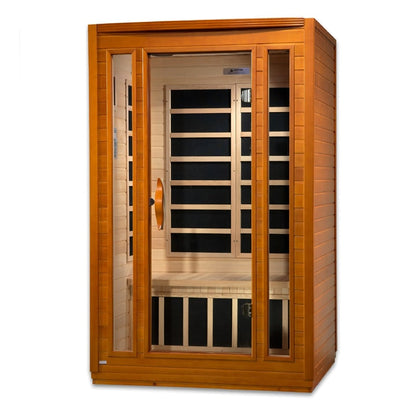 Golden Designs Dynamic "San Marino Elite" 2-Person Ultra Low EMF FAR Infrared Sauna | DYN-6206-01 Elite