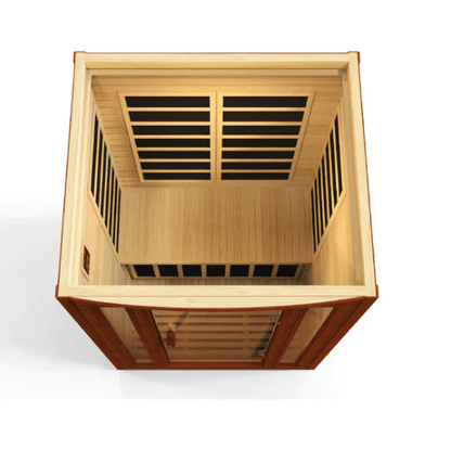 Golden Designs Dynamic "San Marino Elite" 2-Person Ultra Low EMF FAR Infrared Sauna | DYN-6206-01 Elite
