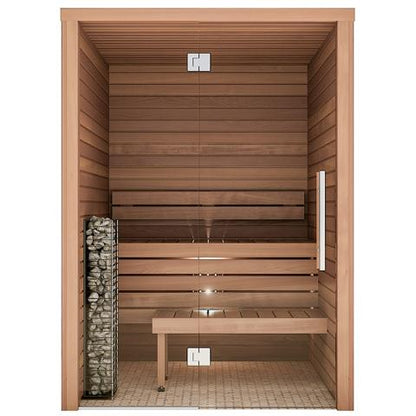 Auroom Cala Traditional Sauna - Glass