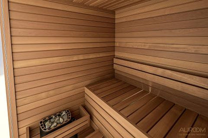 Auroom Cala Traditional Sauna - Glass